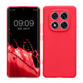 kwmobile Handyhülle kompatibel mit Xiaomi Redmi Note 14 Pro 5G / Poco X7 Hülle - Handy Case aus weichem Silikon in Neon Pink Neon Pink  