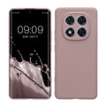 kwmobile Handyhülle kompatibel mit Xiaomi Redmi Note 14 Pro 5G / Poco X7 Hülle - Handy Case aus weichem Silikon in Nude Lilac Nude Lilac  