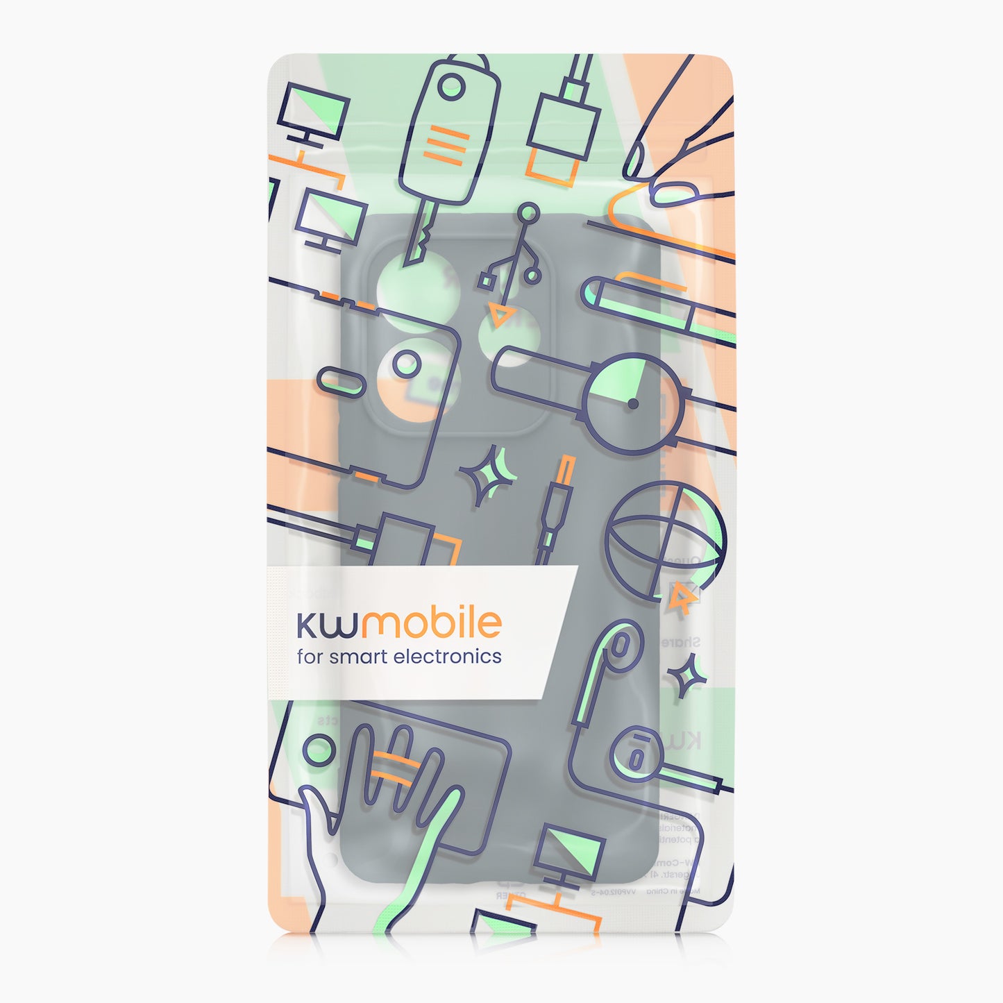 kwmobile Handyhülle für Xiaomi Redmi Note 14 5G (Nicht für 4G) Hülle - weiches Handy Silikon Case - Schutzhülle Cover