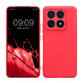 kwmobile Handyhülle kompatibel mit Xiaomi 14T Pro Hülle - Handy Case aus weichem Silikon in Neon Pink Neon Pink  