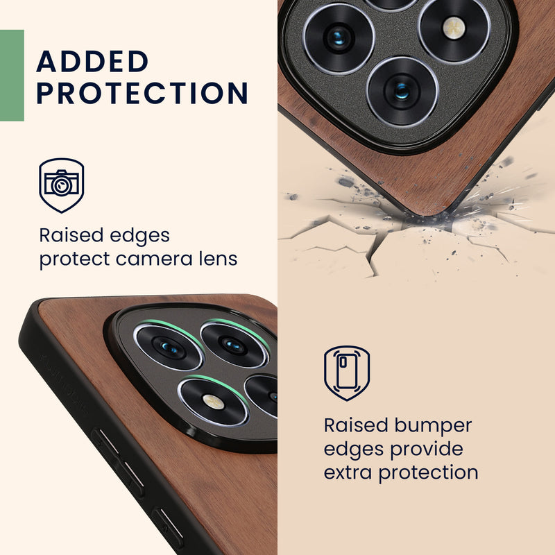 kwmobile Hülle kompatibel mit Xiaomi Redmi Note 14 Pro+ 5G / Redmi Note 14 Pro Plus 5G Hülle - Handy Cover - TPU Handyhülle Kompass Vintage