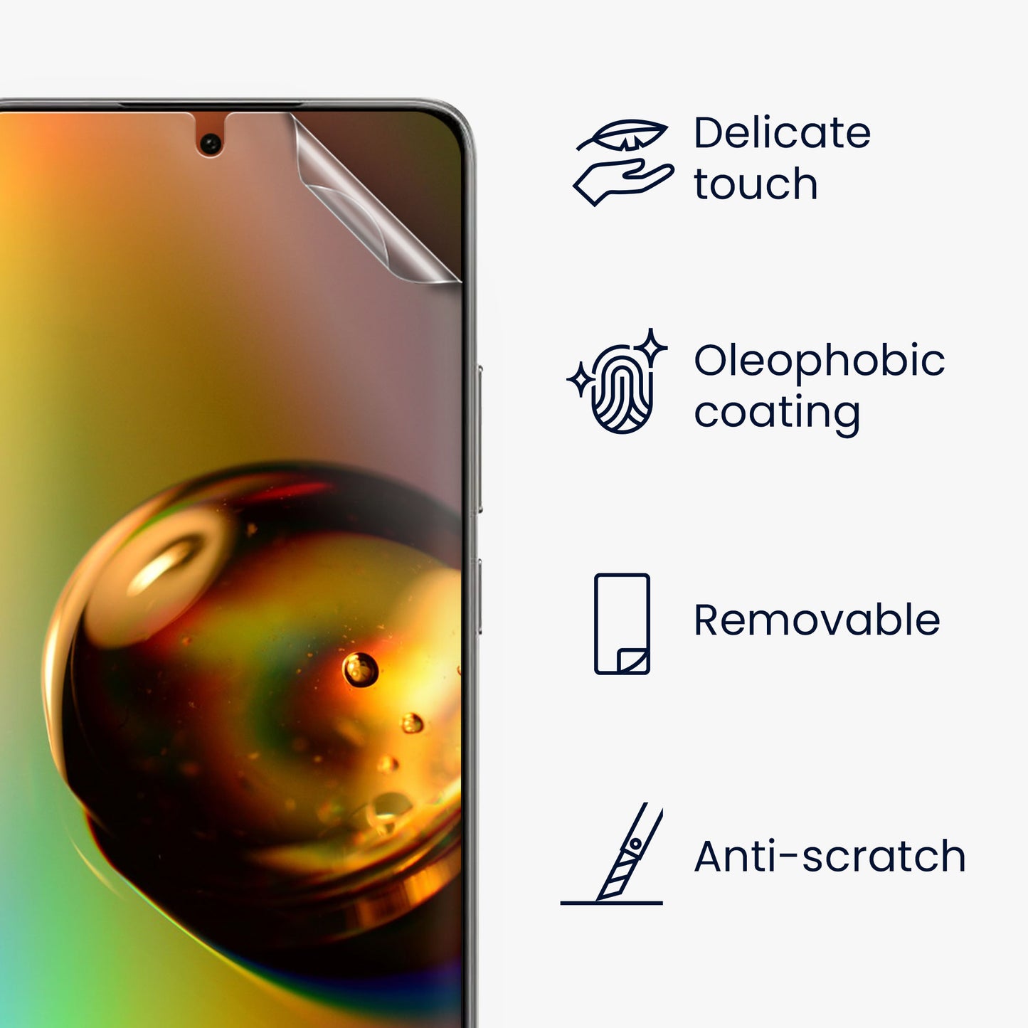 3x Folie kompatibel mit Xiaomi 14T