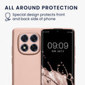 kwmobile Handyhülle für Xiaomi Redmi Note 14 Pro 5G / Poco X7 Hülle - weiche Silikon Case - Schutzhülle Cover