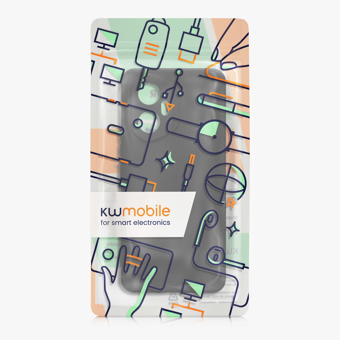 kwmobile Handyhülle für HONOR 300 Hülle - weiches Handy Silikon Case - Schutzhülle Cover