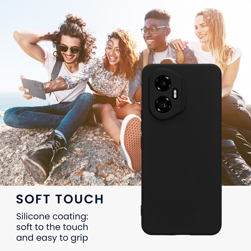 kwmobile Handyhülle für HONOR 300 Hülle - weiches Handy Silikon Case - Schutzhülle Cover