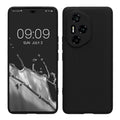 kwmobile Handyhülle kompatibel mit HONOR 300 Pro Hülle - Handy Case aus weichem Silikon in Schwarz matt Schwarz matt  
