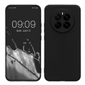 kwmobile Handyhülle kompatibel mit HONOR Magic7 Hülle - Handy Case aus weichem Silikon in Schwarz matt Schwarz matt  