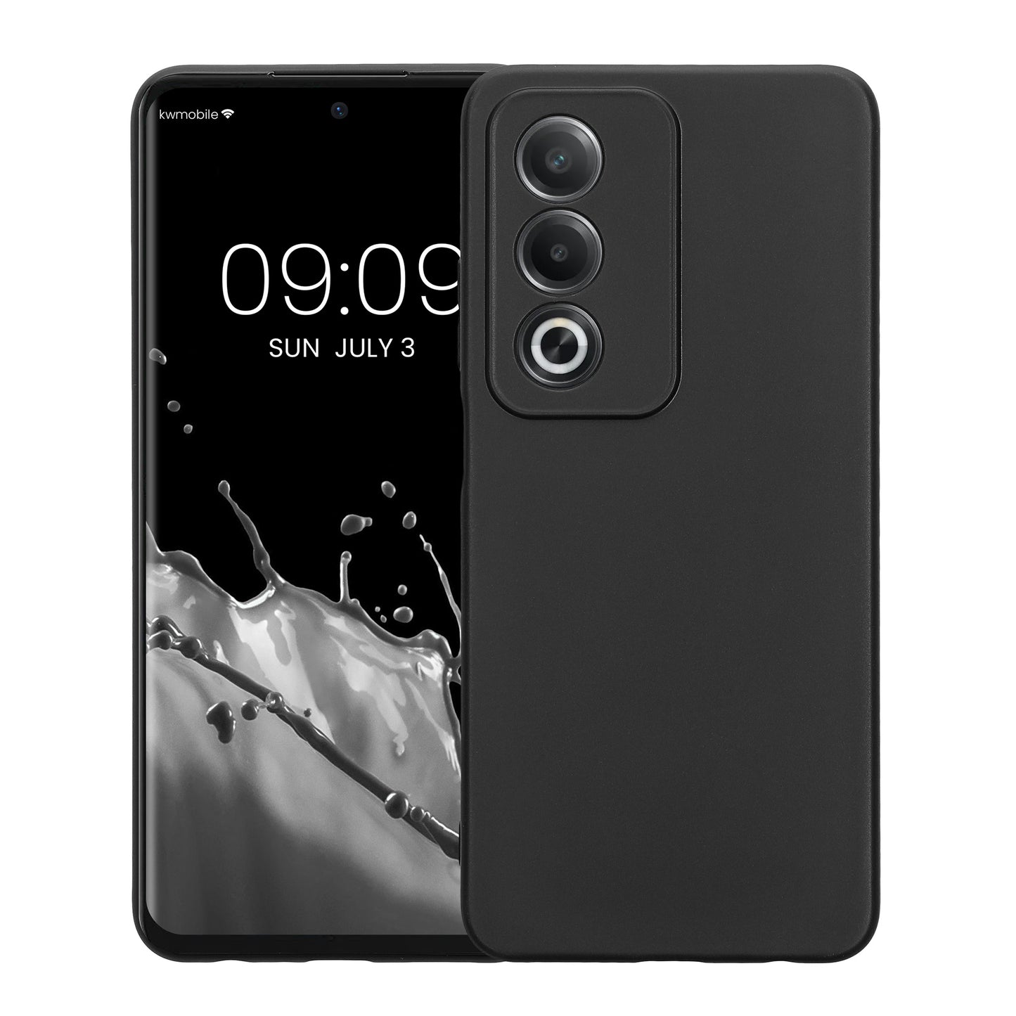 kwmobile Handyhülle für Oppo A80 5G Hülle - weiches Handy Silikon Case - Schutzhülle Cover