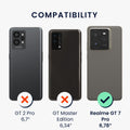 kwmobile Handyhülle für Realme GT 7 Pro Hülle - weiches Handy Silikon Case - Schutzhülle Cover