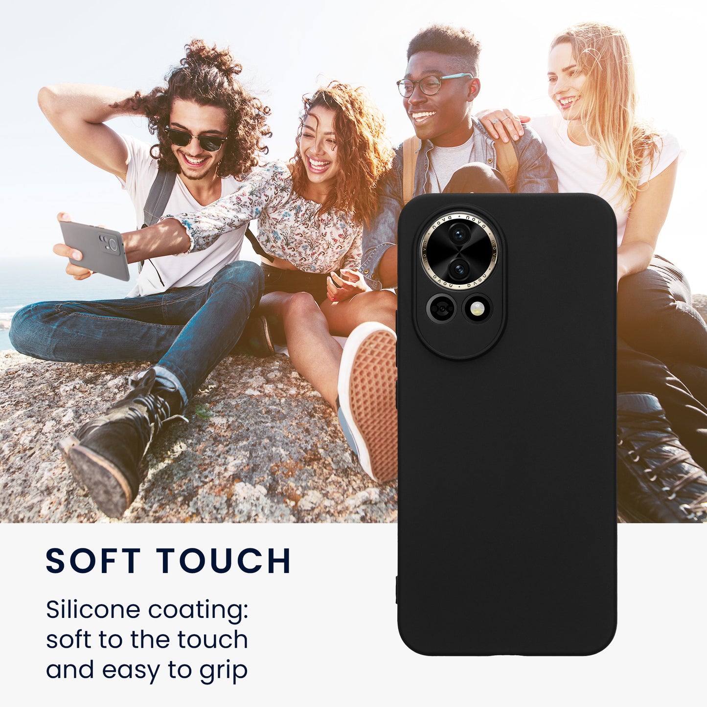 kwmobile Handyhülle für Huawei Nova 13 Hülle weiches Handy Silikon Case Schutzhülle Cover