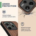 kwmobile Hülle kompatibel mit Xiaomi Redmi Note 14 5G (Nicht für 4G) Hülle - Handy Cover - TPU Handyhülle Kompass Vintage