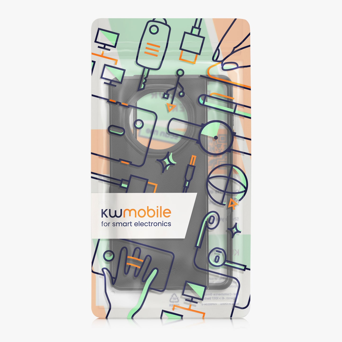 kwmobile Flip Hardcase kompatibel mit HONOR Magic V3 - Hülle für Foldable Handy - Handyhülle