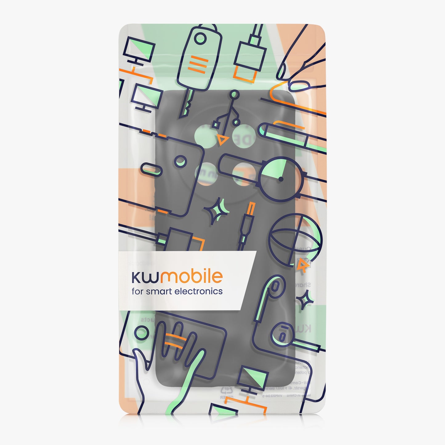 kwmobile Handyhülle für HONOR Magic7 Lite Hülle - weiches Handy Silikon Case - Schutzhülle Cover