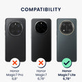 kwmobile Handyhülle für HONOR Magic7 Lite Hülle - weiches Handy Silikon Case - Schutzhülle Cover