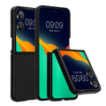 kwmobile Flip Hardcase kompatibel mit Xiaomi MIX Flip - Hülle für Foldable Handy - Handyhülle in Schwarz Schwarz  