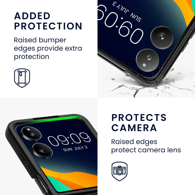 kwmobile Flip Hardcase kompatibel mit Xiaomi MIX Flip - Hülle für Foldable Handy - Handyhülle