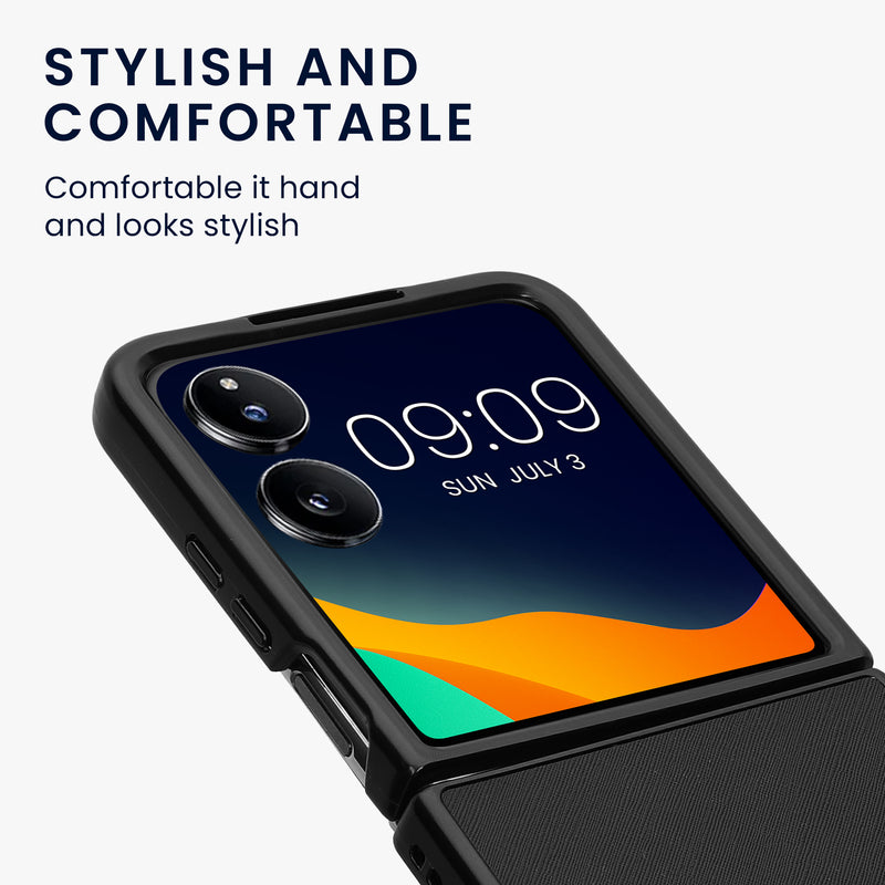 kwmobile Flip Hardcase kompatibel mit Xiaomi MIX Flip - Hülle für Foldable Handy - Handyhülle
