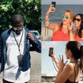 kwmobile Universal Handykette aus Nylon - universale Umhängekette für Smartphone - verstellbares Handyband zum Umhängen