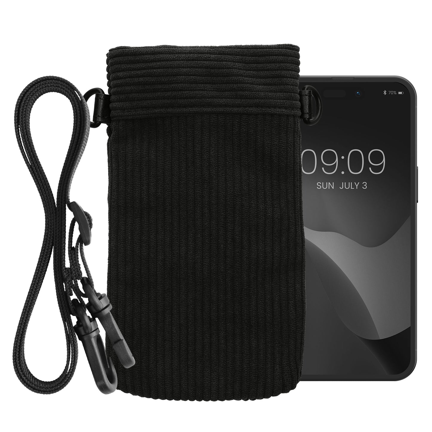 kwmobile Necklace Case für 7" Handyhülle Handytasche 17,8 x 8,5 cm Innenmaße Schutzhülle