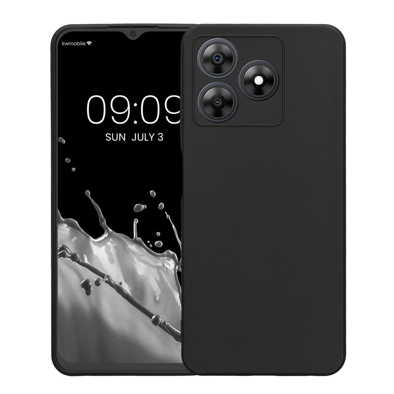 kwmobile Handyhülle für Blackview Wave 8 Hülle - weiches Handy Silikon Case - Schutzhülle Cover