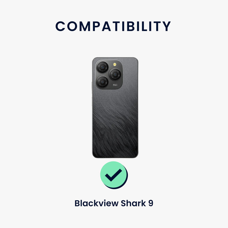 kwmobile Handyhülle für Blackview Shark 9 Hülle - weiches Handy Silikon Case - Schutzhülle Cover