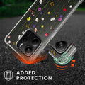 kwmobile Necklace Case kompatibel mit Xiaomi Redmi Note 14 4G Hülle Silikon Cover mit Handykette