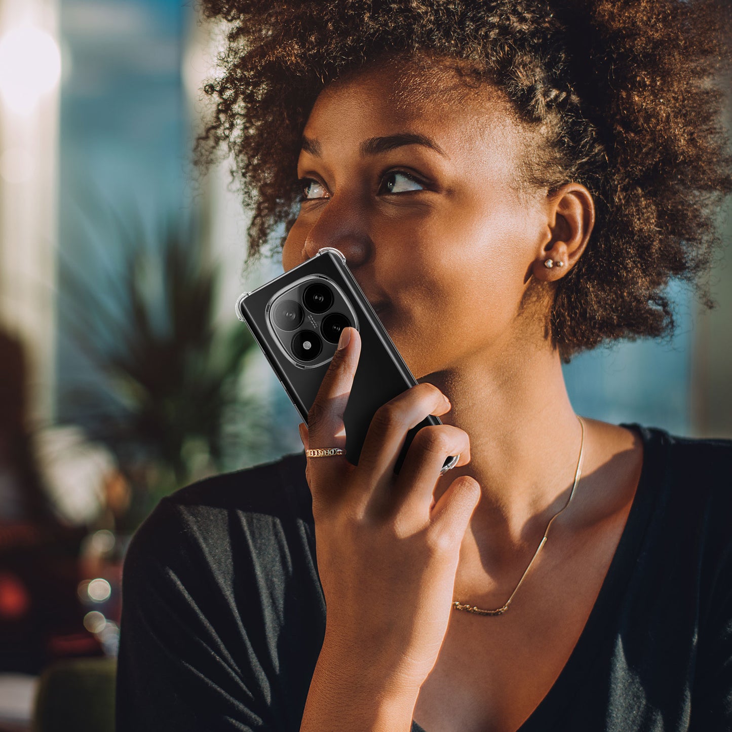 kwmobile Hülle kompatibel mit Xiaomi Redmi Note 14 Pro 5G / Poco X7 - Ecken Schutz - Schutzhülle Cover