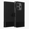 kwmobile Wallet Case kompatibel mit Xiaomi Redmi Note 14 4G (Nicht für 5G) - Hülle mit Ständer - Handyhülle Kartenfächer