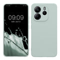 kwmobile Handyhülle kompatibel mit Xiaomi Redmi Note 14 4G (Nicht für 5G) Hülle - Handy Case aus weichem Silikon in Cool Mint Cool Mint  