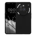 TPU Hülle mit Kameraschutz für Nothing Phone 3a Pro in Schwarz matt