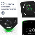 TPU Hülle mit Kameraschutz für Nothing Phone 3a Pro in Schwarz matt