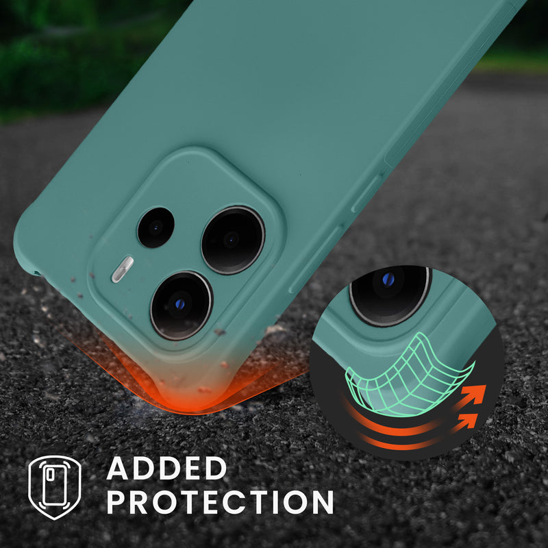 kwmobile Necklace Case kompatibel mit Xiaomi Redmi Note 14 4G (Nicht für 5G) Hülle - Cover mit Kordel zum Umhängen - Silikon Schutzhülle