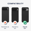 kwmobile Handyhülle für Google Pixel 10 Hülle - weiches Handy Silikon Case - Schutzhülle Cover