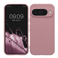 kwmobile Handyhülle kompatibel mit Google Pixel 10 Hülle - Handy Case aus weichem Silikon in Altrosa matt Altrosa matt  