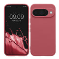 kwmobile Handyhülle kompatibel mit Google Pixel 10 Hülle - Handy Case aus weichem Silikon in Dark Rose Dark Rose  