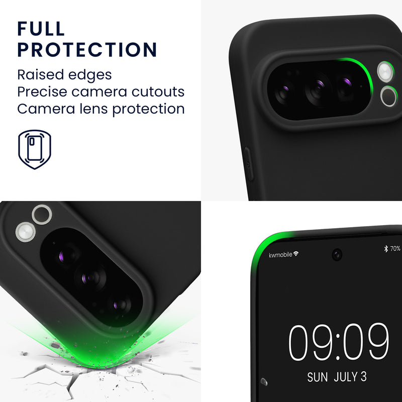 kwmobile Handyhülle für Google Pixel 10 Pro Hülle weiches Handy Silikon Case Schutzhülle Cover