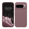 kwmobile Handyhülle kompatibel mit Google Pixel 10 Pro Hülle - Handy Case aus weichem Silikon in Grape Grape  