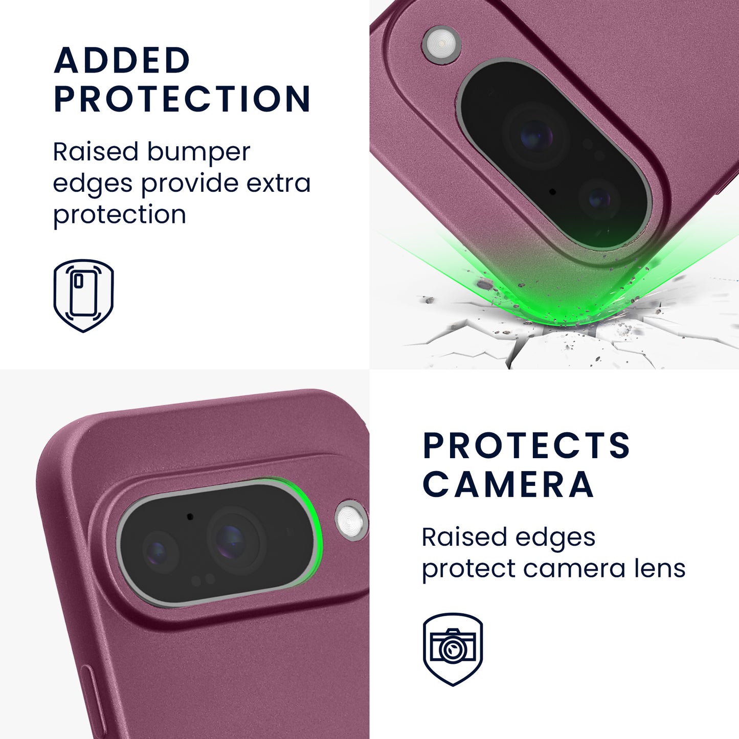 kwmobile Handyhülle für Google Pixel 10 Hülle - weiche Silikon Case Schutzhülle Cover