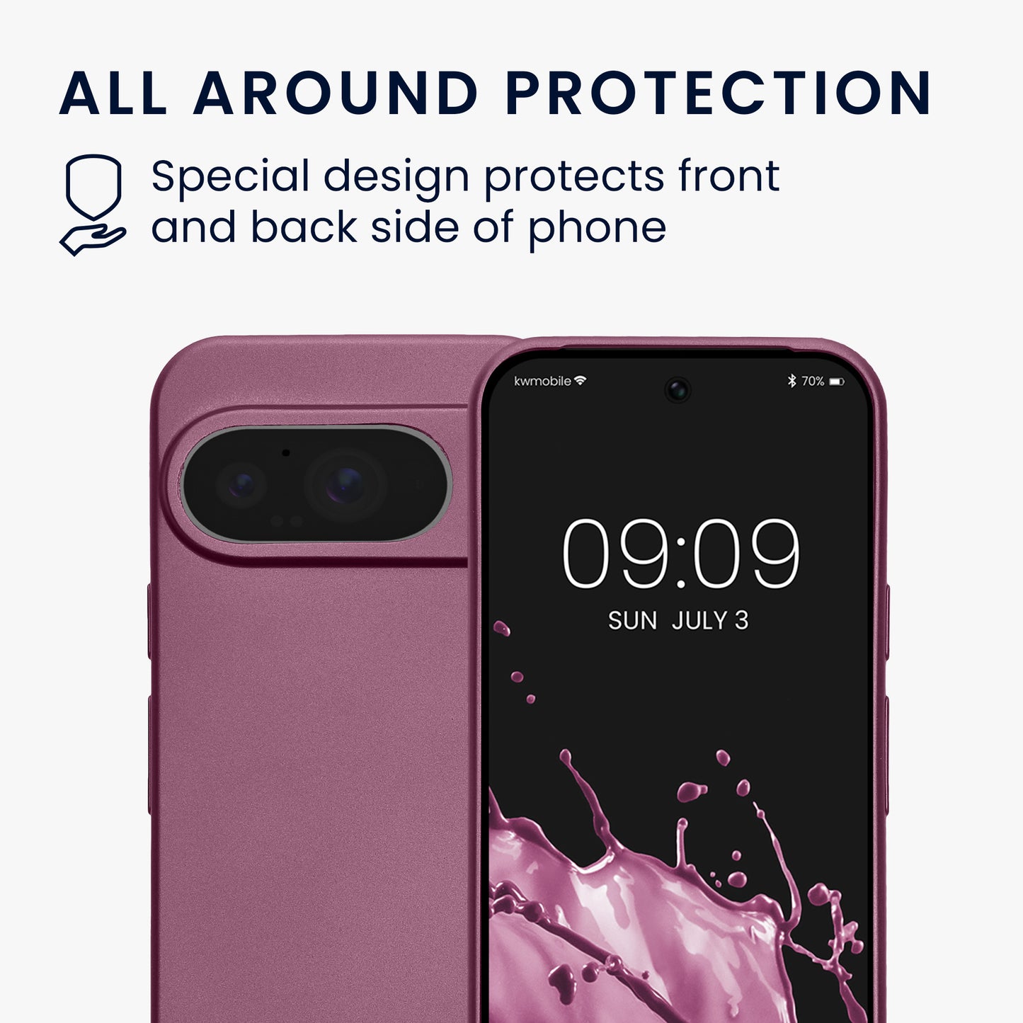 kwmobile Handyhülle für Google Pixel 10 Hülle - weiche Silikon Case Schutzhülle Cover