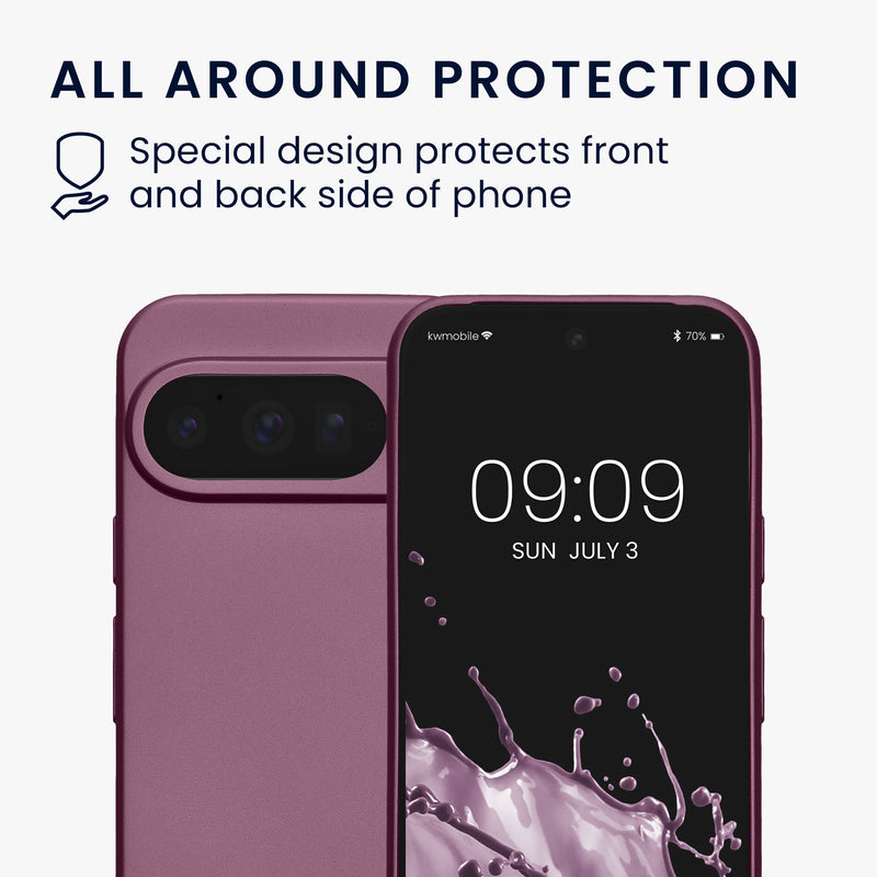 kwmobile Handyhülle für Google Pixel 10 Pro Hülle - weiche Silikon Case Schutzhülle Cover