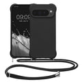 kwmobile Necklace Case kompatibel mit Google Pixel 10 Pro XL Hülle - Cover mit Kordel zum Umhängen - Silikon Schutzhülle