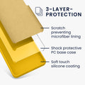 kwmobile Handyhülle für Google Pixel 10 / Pixel 10 Pro Hülle - Case Silikon - Kabelloses Laden - Schutzhülle Cover