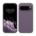 kwmobile Hülle kompatibel mit Google Pixel 10 / Pixel 10 Pro Hülle - Silikon Handy Case - Handyhülle weiche Oberfläche - kabelloses Laden - Helle Iris Helle Iris  