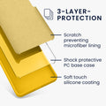 kwmobile Handyhülle für Google Pixel 10 Pro XL Hülle - Case Silikon - Kabelloses Laden - Schutzhülle Cover