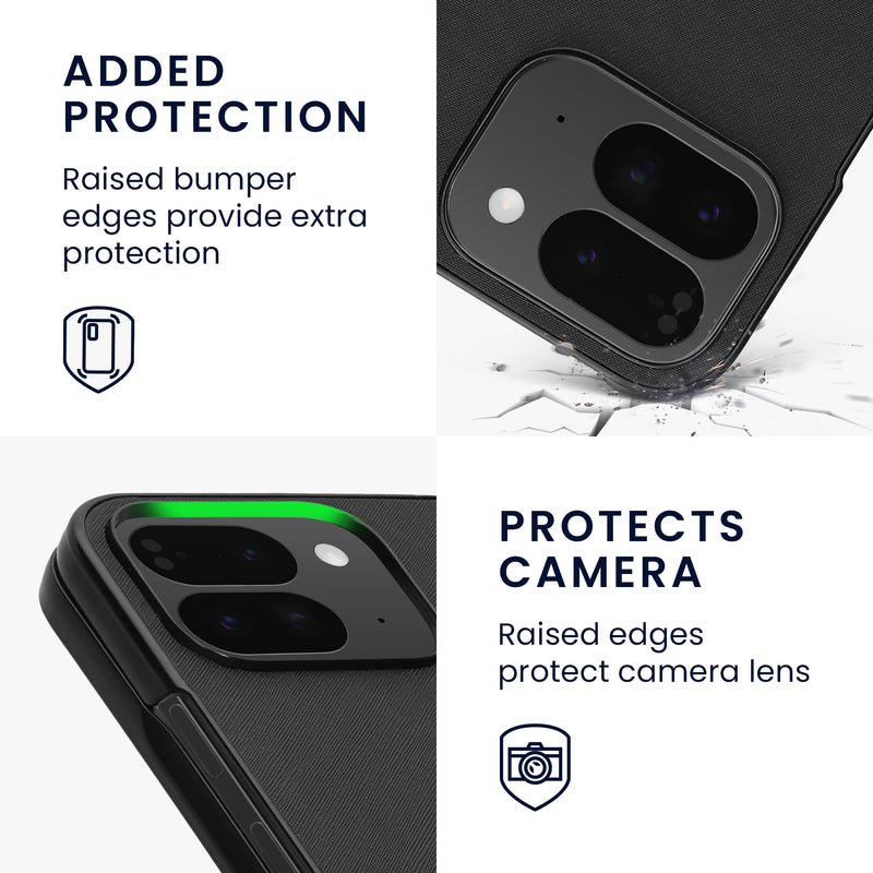 kwmobile Flip Hardcase kompatibel mit Google Pixel 10 Pro Fold - Hülle für Foldable Handy