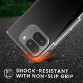 kwmobile Hülle kompatibel mit Google Pixel 10 Pro Fold Case Faltbare Handyhülle mit Rahmen Robustes Cover