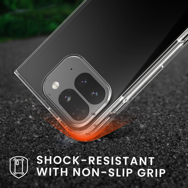 kwmobile Hülle kompatibel mit Google Pixel 10 Pro Fold Case Faltbare Handyhülle mit Rahmen Robustes Cover