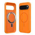 kwmobile Silikon Hülle für Google Pixel 10 / Pixel 10 Pro Handyhülle - Case Kompatibel mit MagSafe Fruity Orange Fruity Orange  