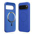 kwmobile Silikon Hülle für Google Pixel 10 / Pixel 10 Pro Handyhülle - Case Kompatibel mit MagSafe Baltik Blau Baltik Blau  