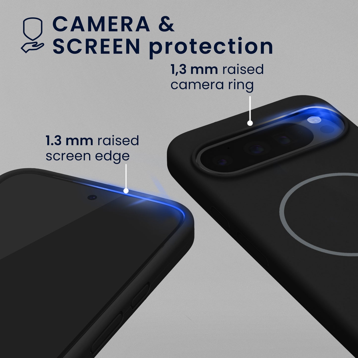 kwmobile Silikon Hülle für Google Pixel 10 Pro XL Handyhülle - Case Kompatibel mit MagSafe